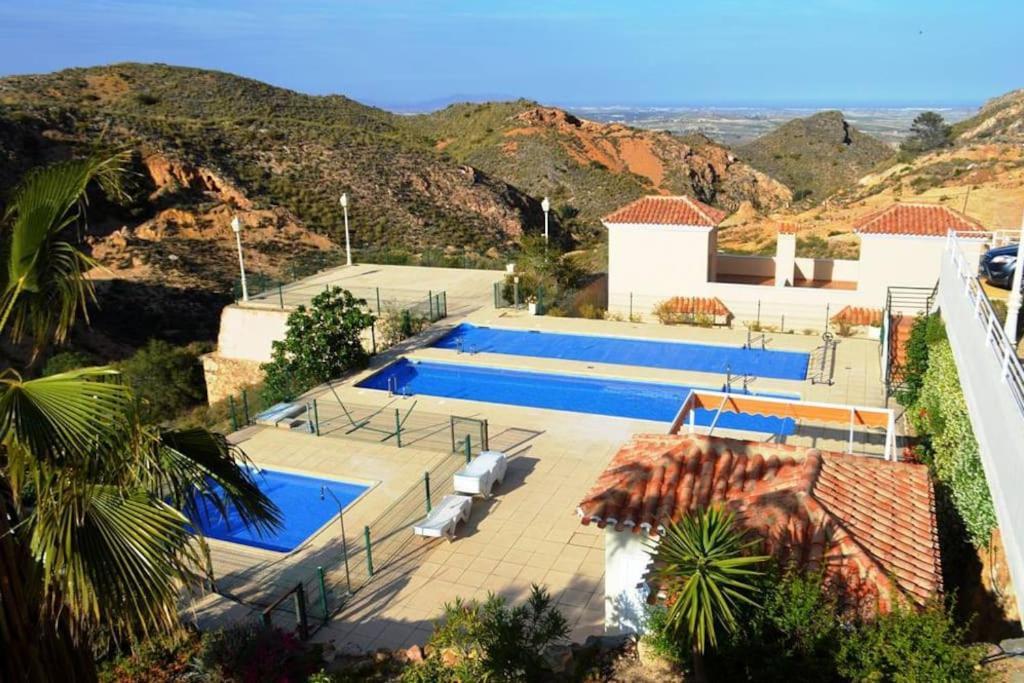 Villa Fantastic Mountain- And Sea View Casa Vista Bonita Bédar Exterior foto
